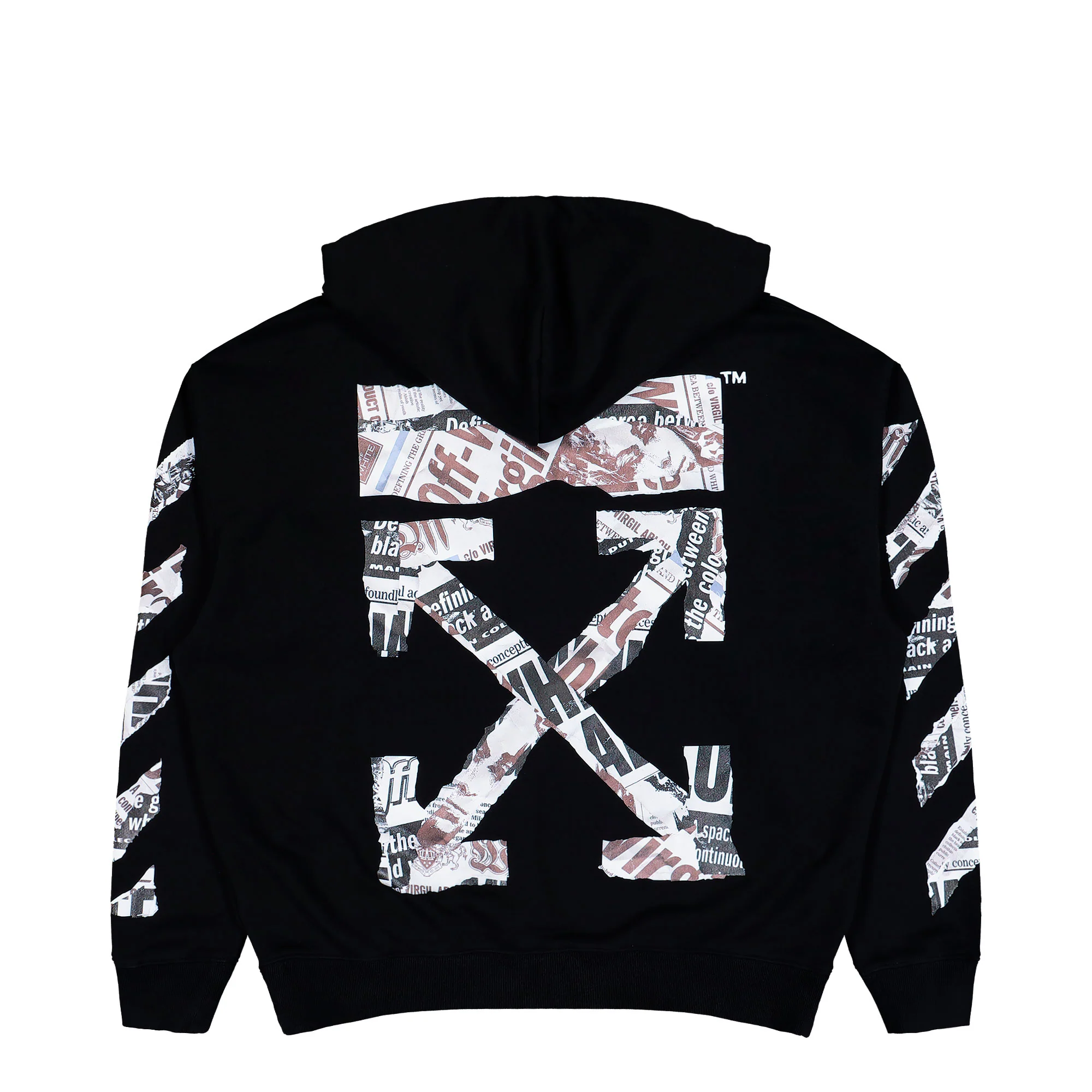 Newspaper Arrow Skate Hoodie - Image 2