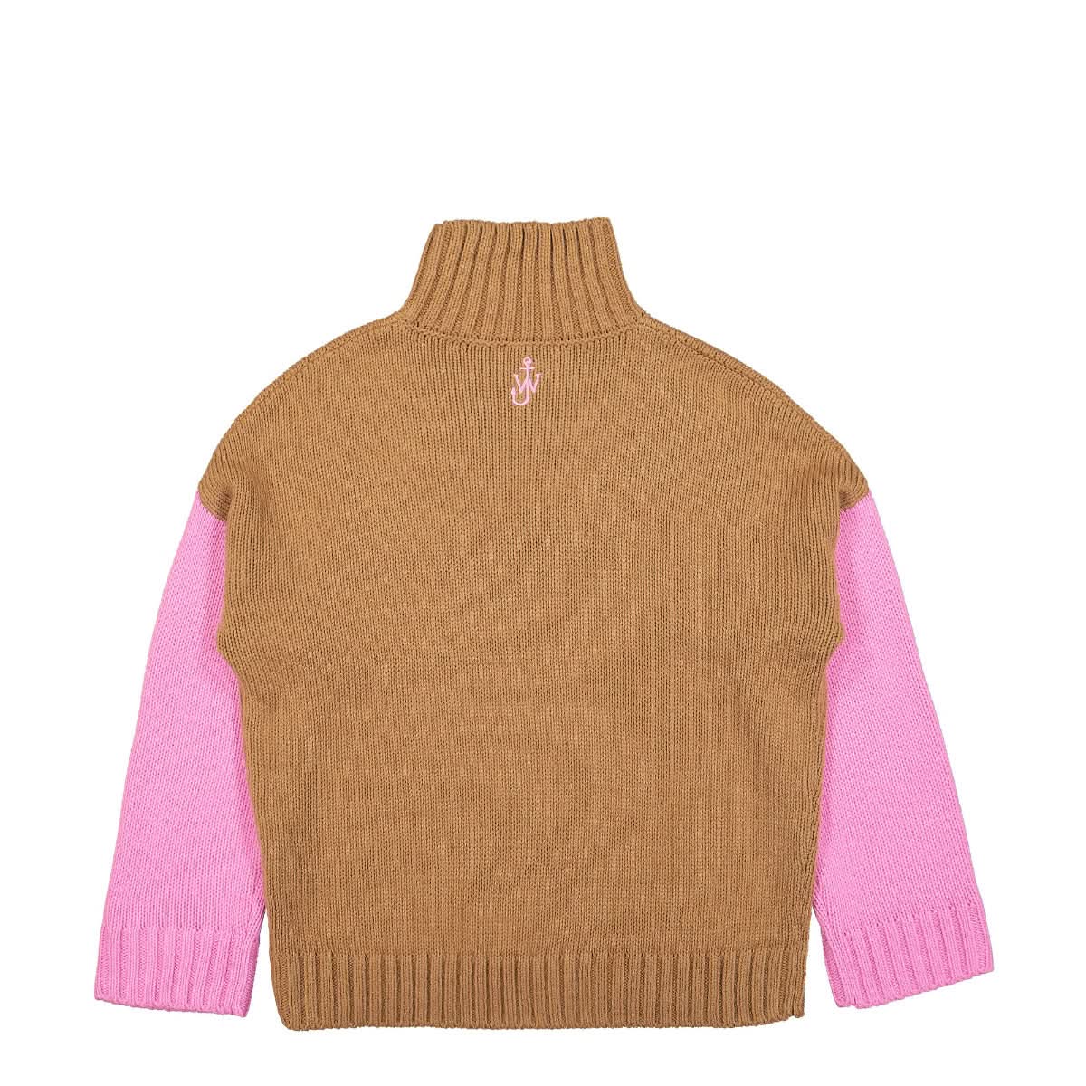 Patch Pocket Turtleneck Jumper - Image 2