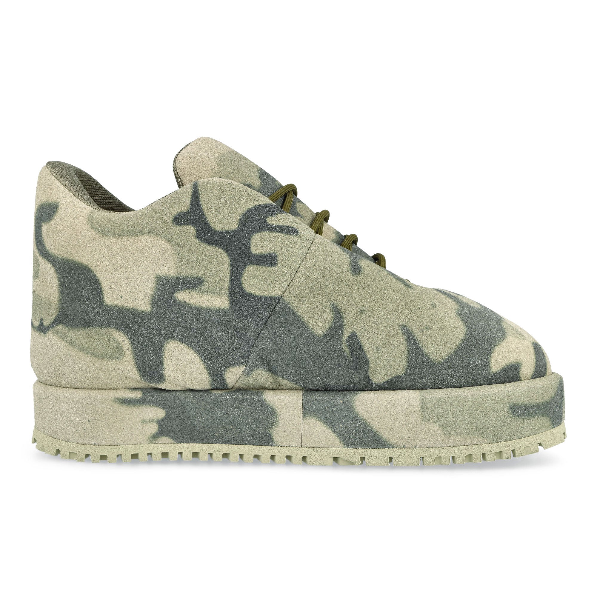 Lace Up Print - Nuvola Mercury Nabuk - Image 2