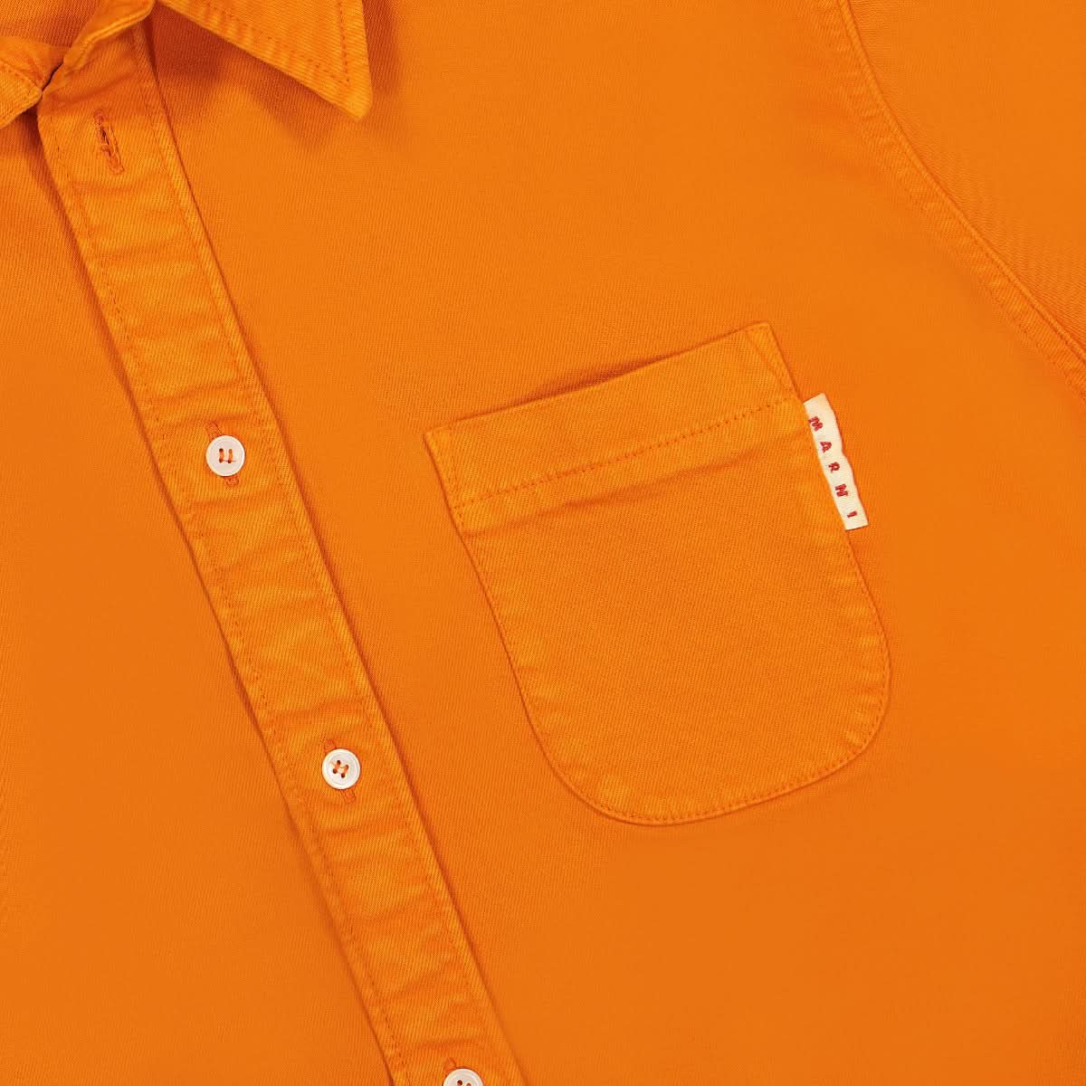 Pigment Garment-Dyed Cotton Drill Shirt - Image 5