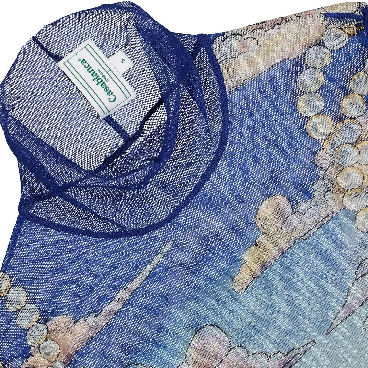 Place Casa Printed Mesh Top - Image 3