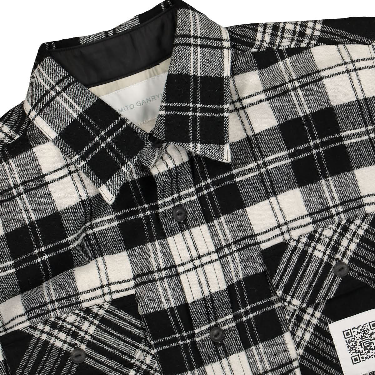 Pleated Flannel Shirt - Image 3