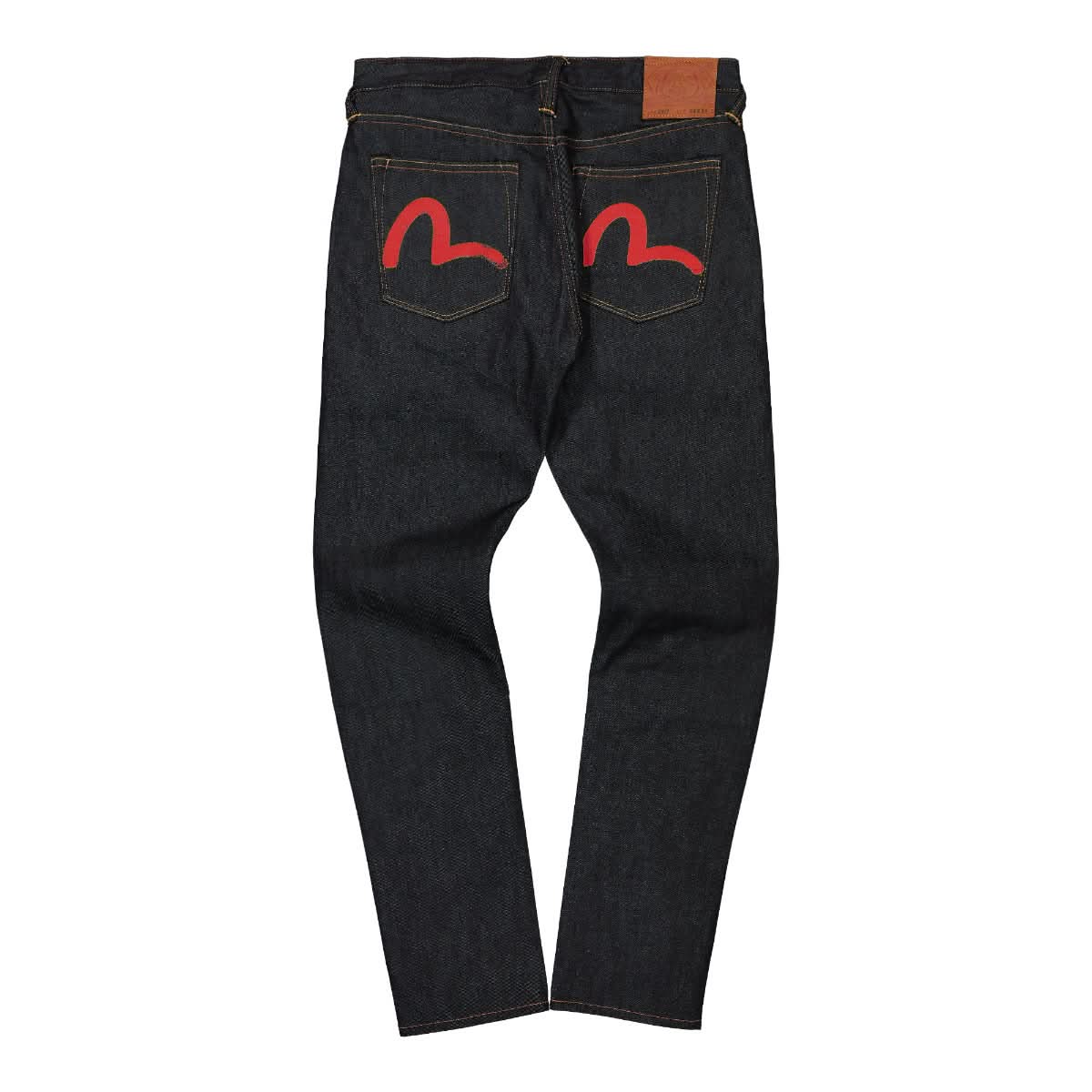 Red Seagull Print Jeans - Image 2