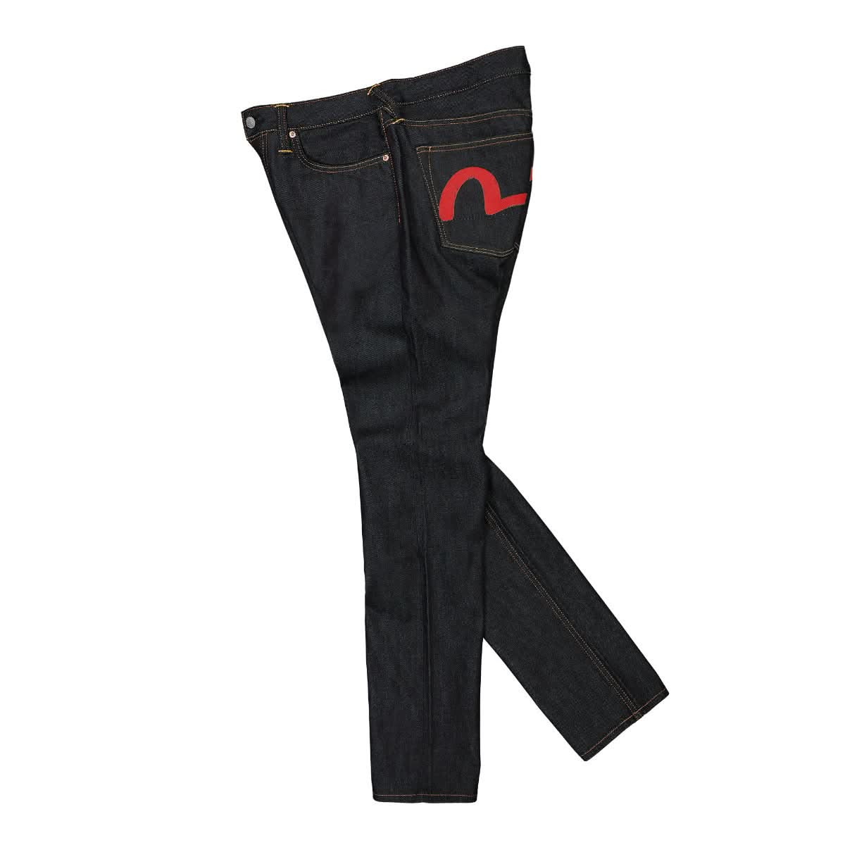 Red Seagull Print Jeans - Image 3