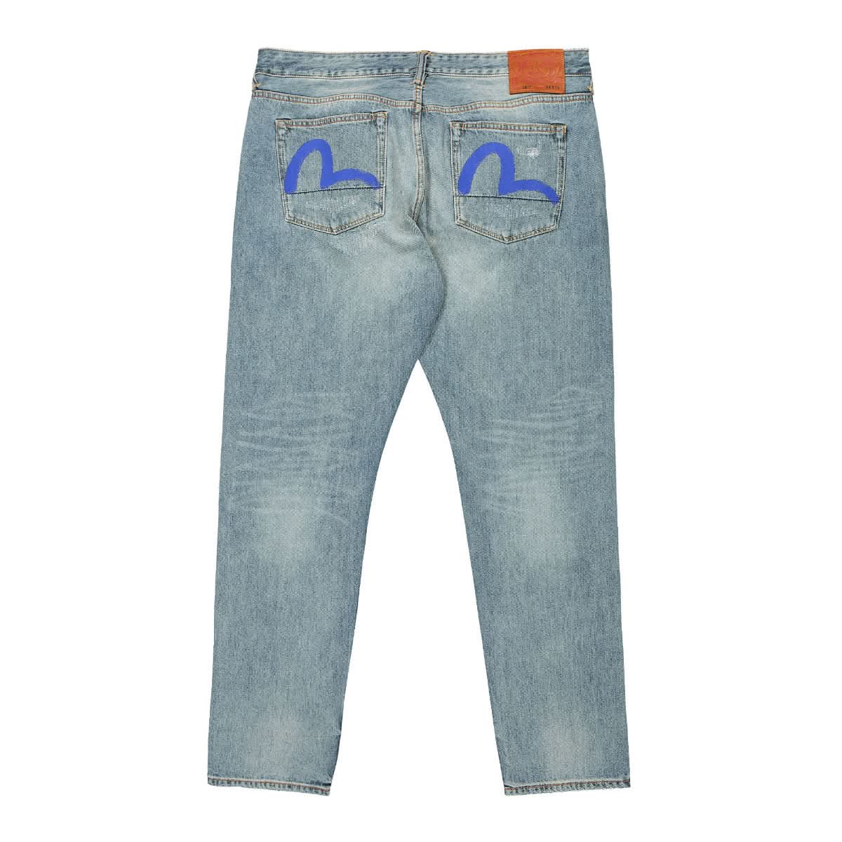 Seagull Printed Jeans - Image 2