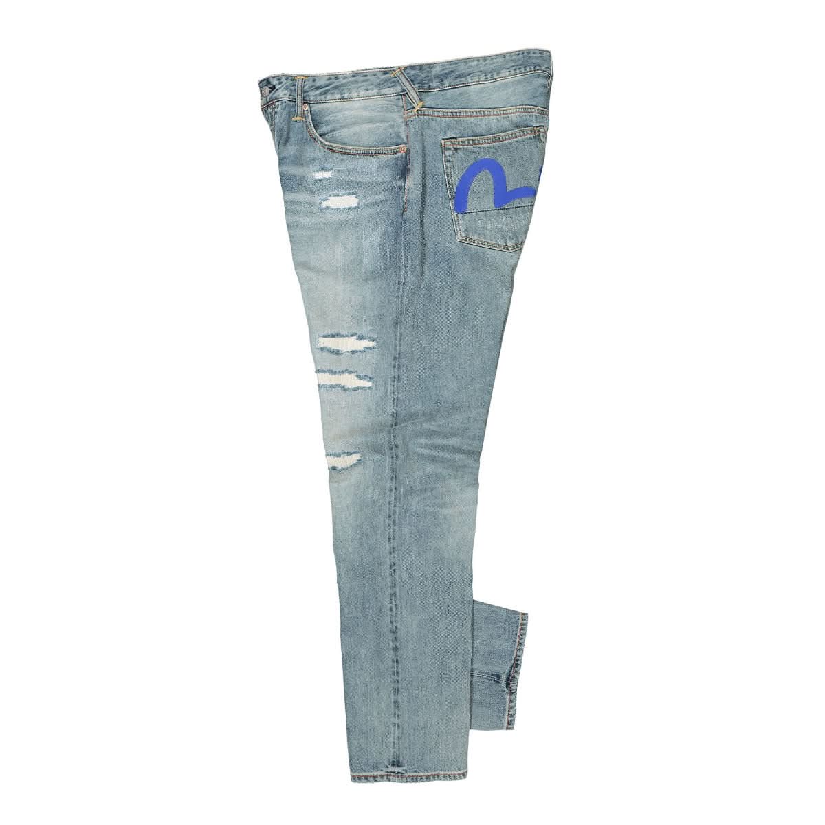 Seagull Printed Jeans - Image 3