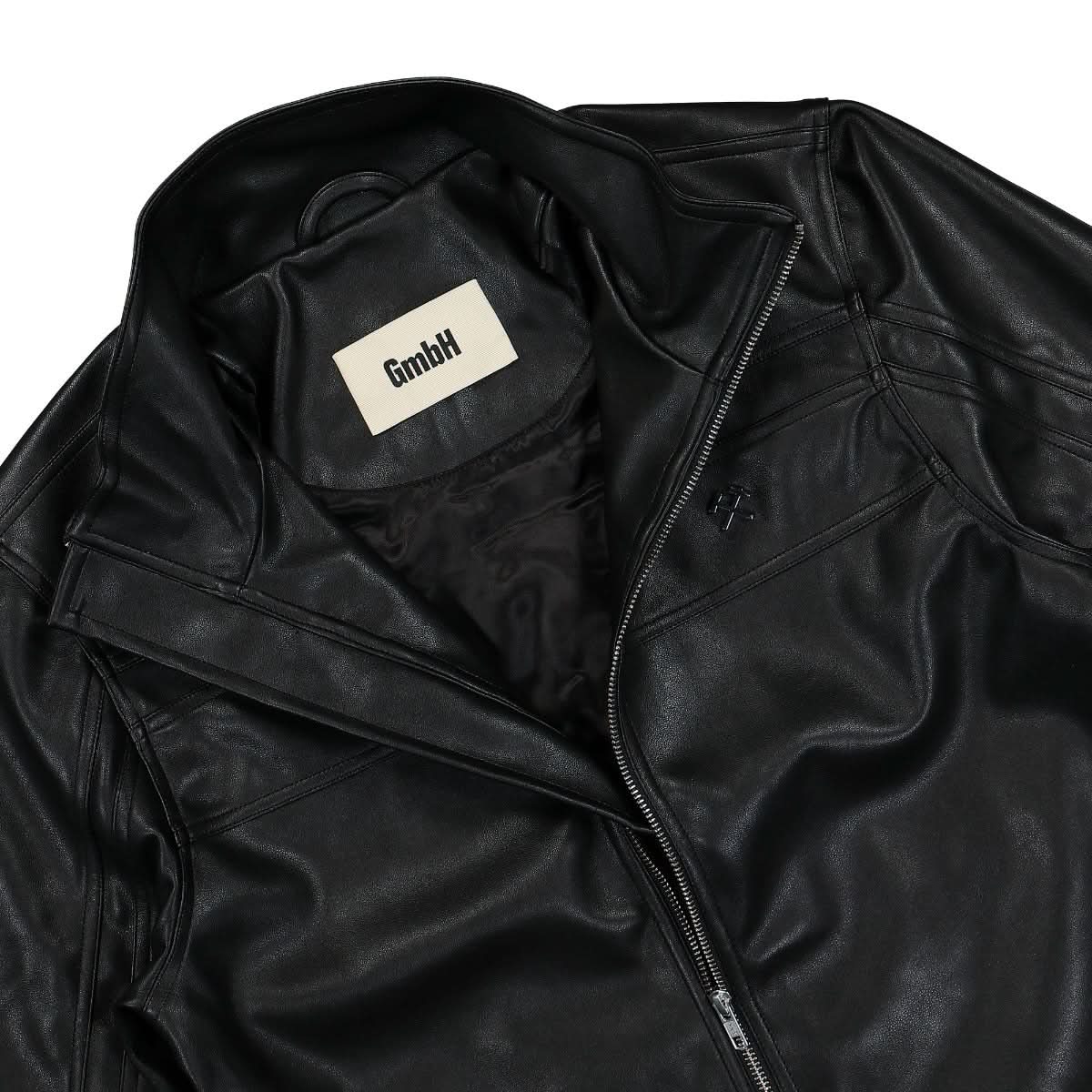 Shirt Fitted Biker Jacket - Image 5