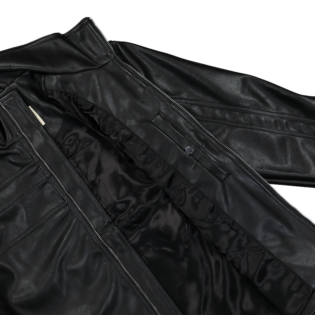 Shirt Fitted Biker Jacket - Image 6