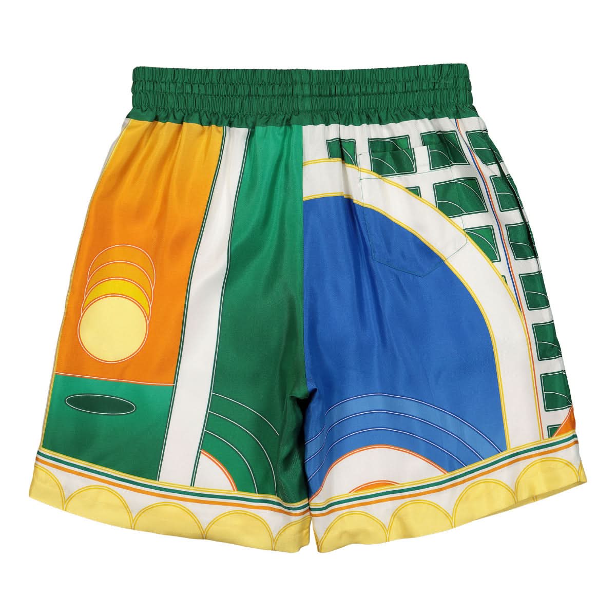 Silk Shorts with Drawstrings - Image 2