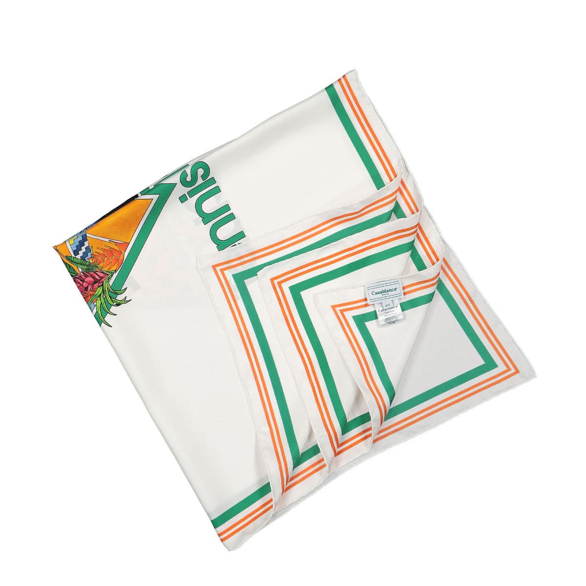 Silk Twill Scarf Large - Image 3