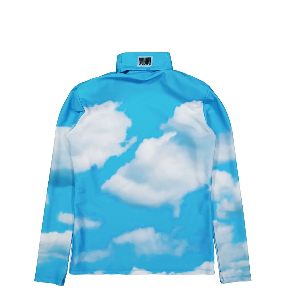 Sky Lycra Barcode Turtleneck - Image 2