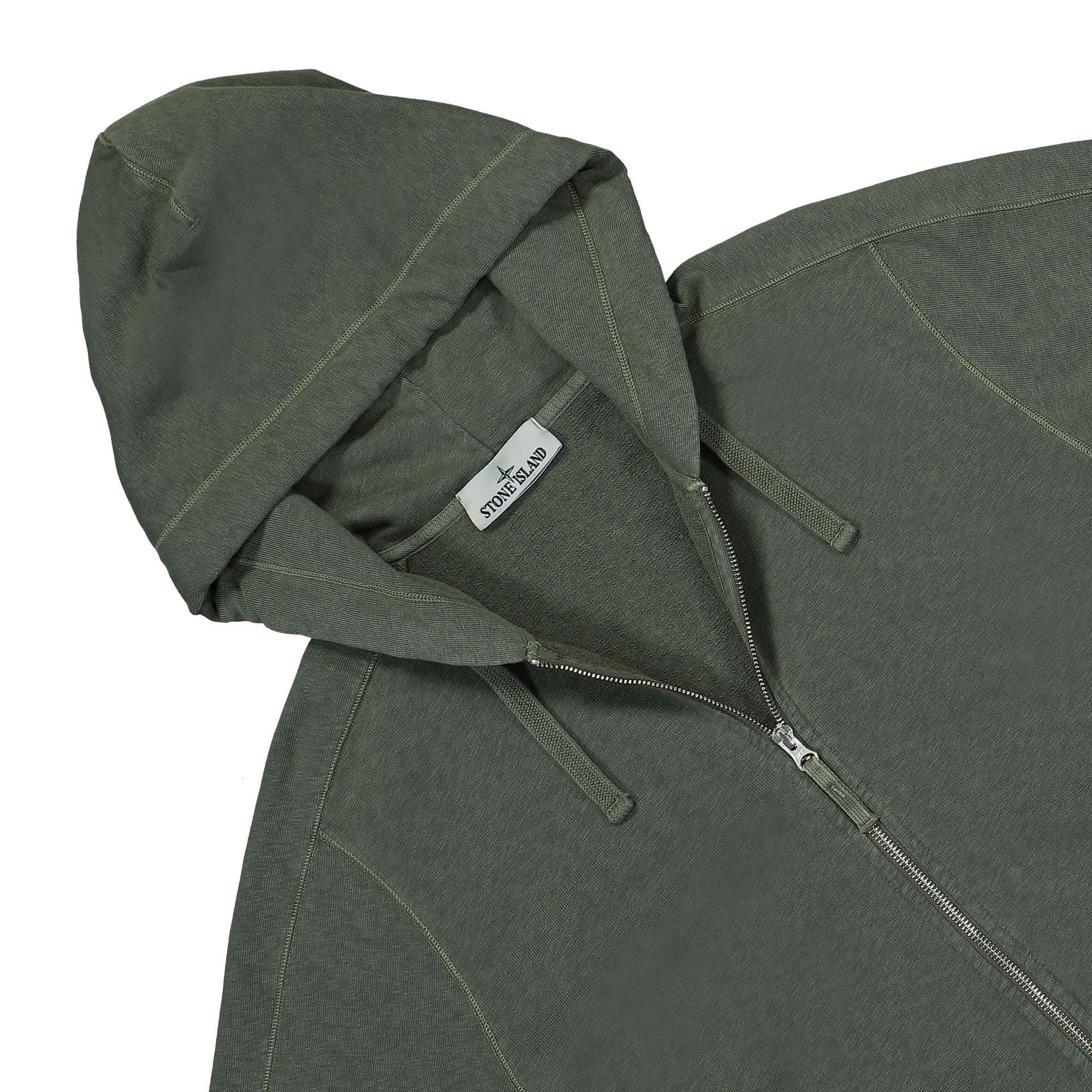 Hooded Full Zip Sweatshirt Jacket - Image 3