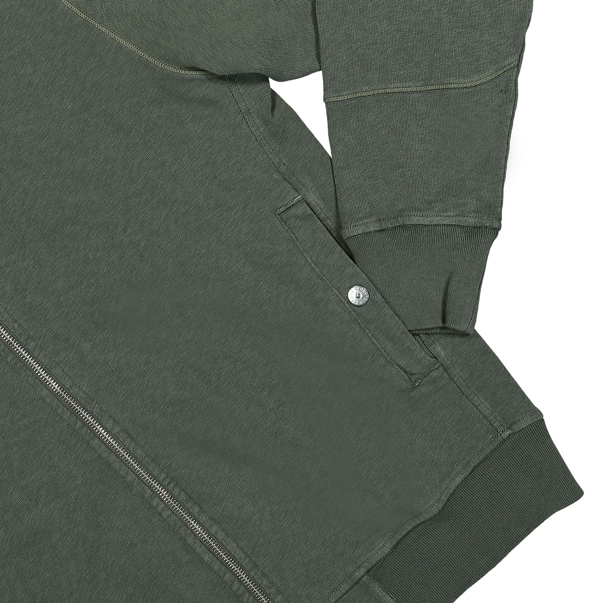 Hooded Full Zip Sweatshirt Jacket - Image 4