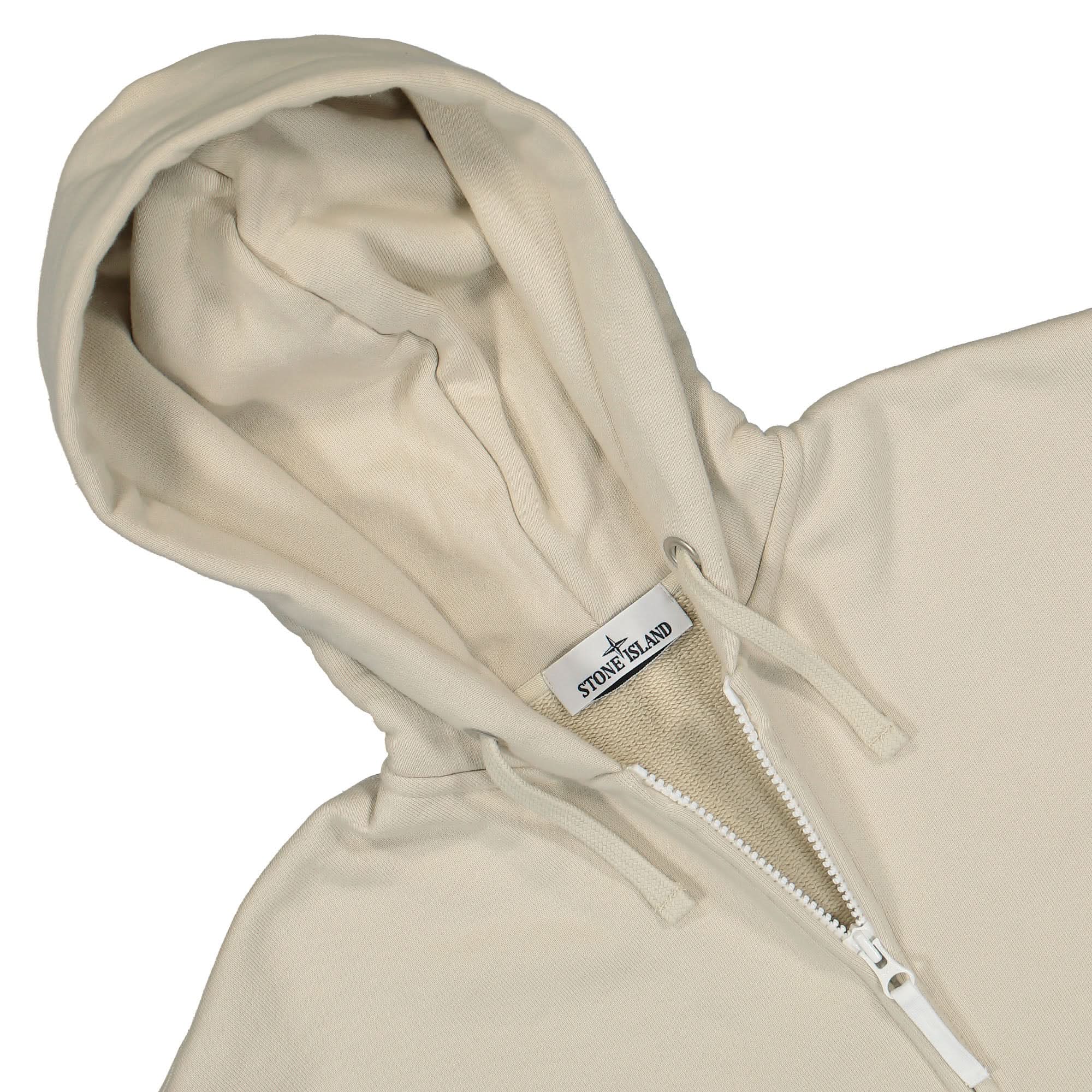 Marina Logo Print Fullzip Hooded Sweatshirt - Image 3