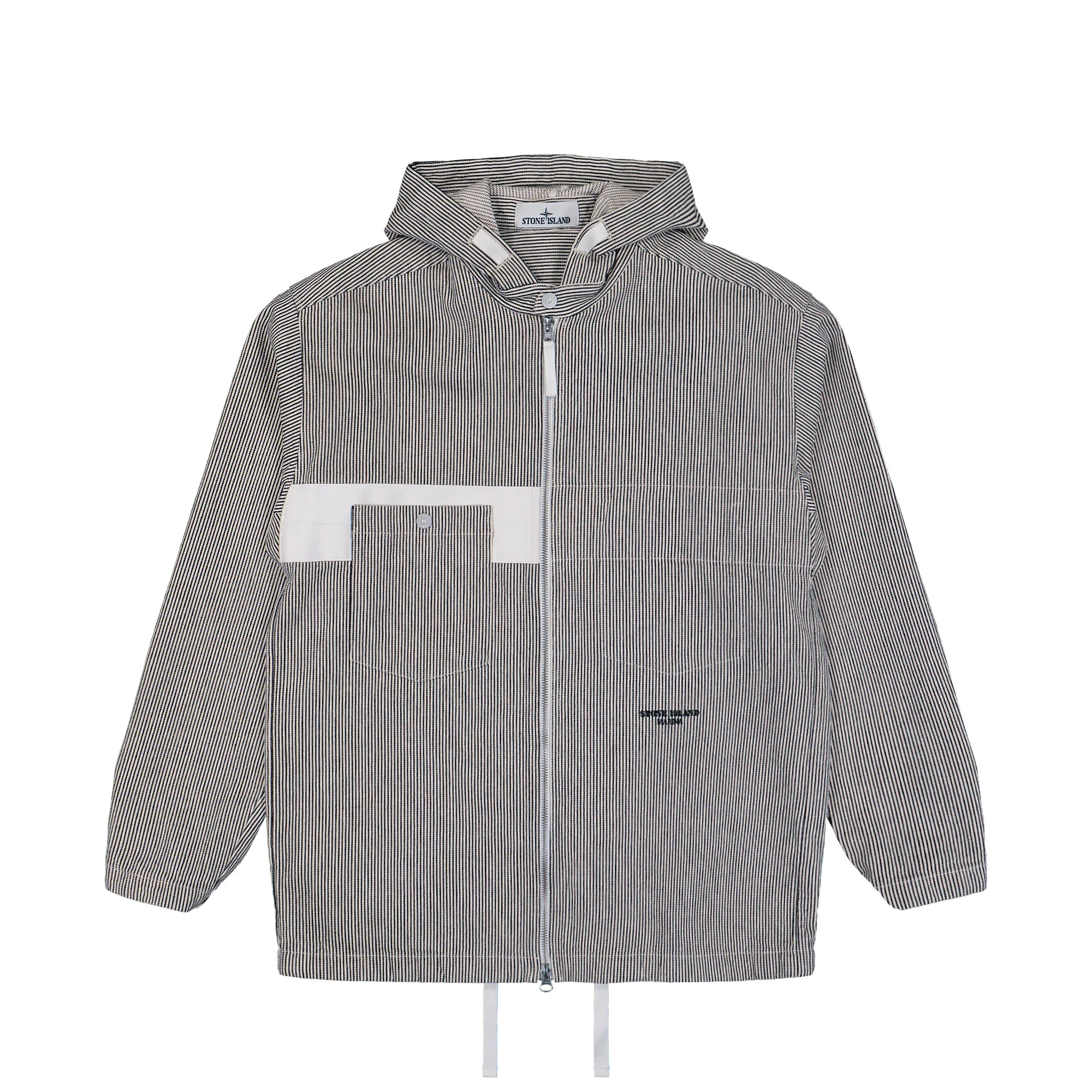 Striped Hooded Jacket