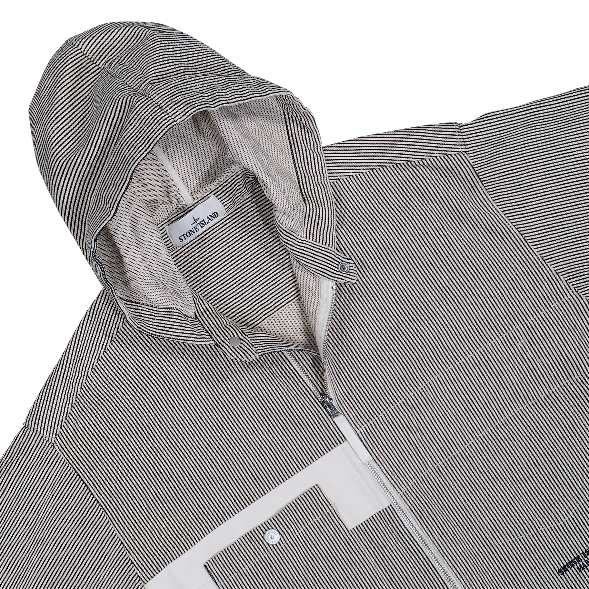 Striped Hooded Jacket - Image 3