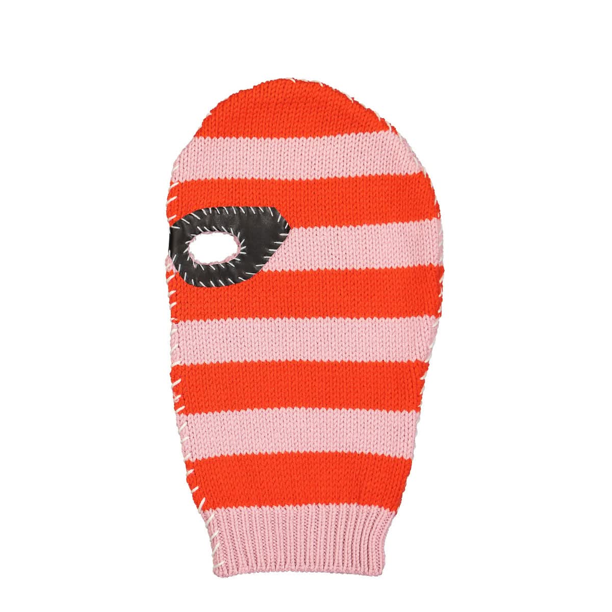 Striped Wool Cable Balaclava - Image 3