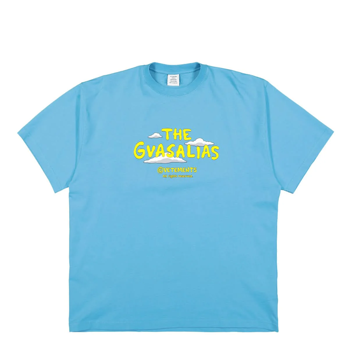 The Gvasalias Cartoon Logo T-Shirt