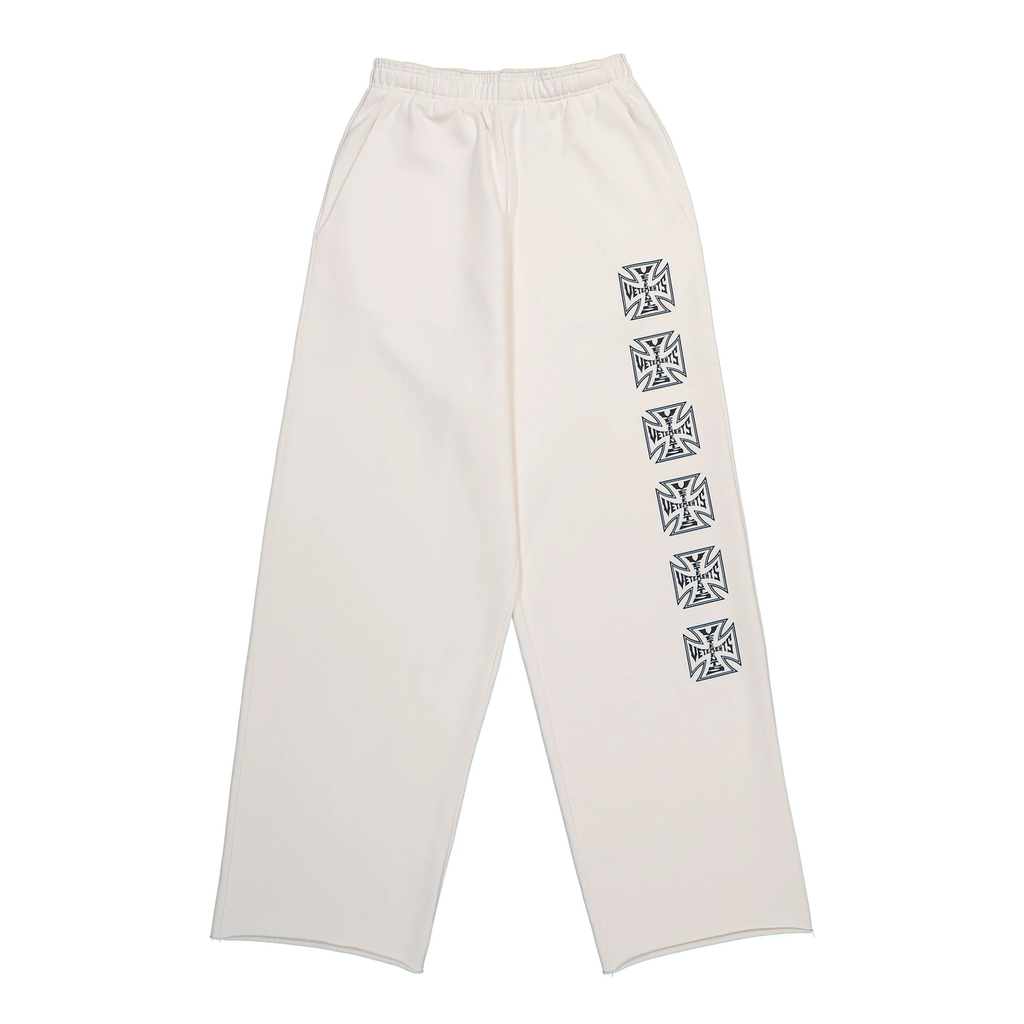Biker Cross Stripe Sweatpants