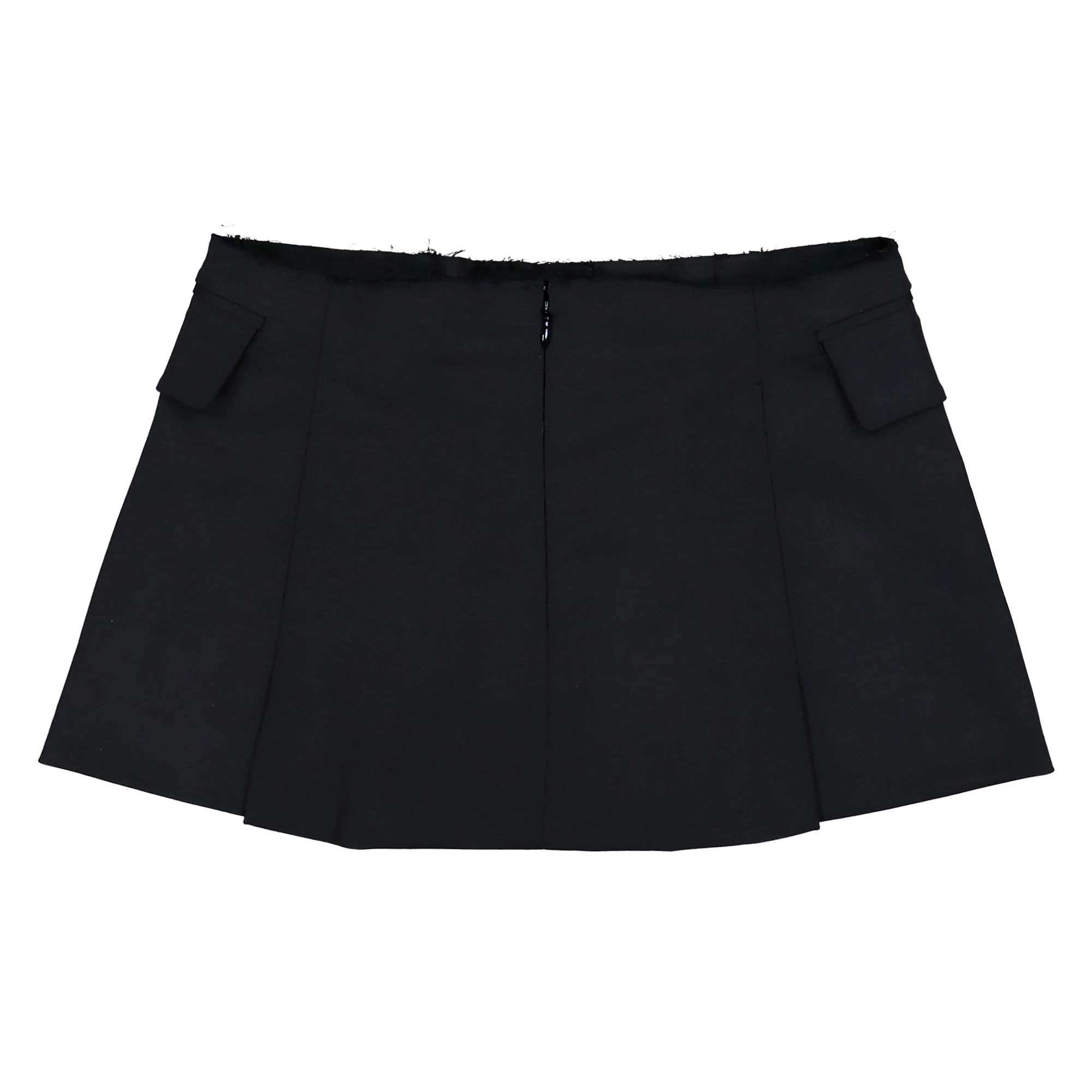 Deconstructed Tailored Mini Skirt - Image 2