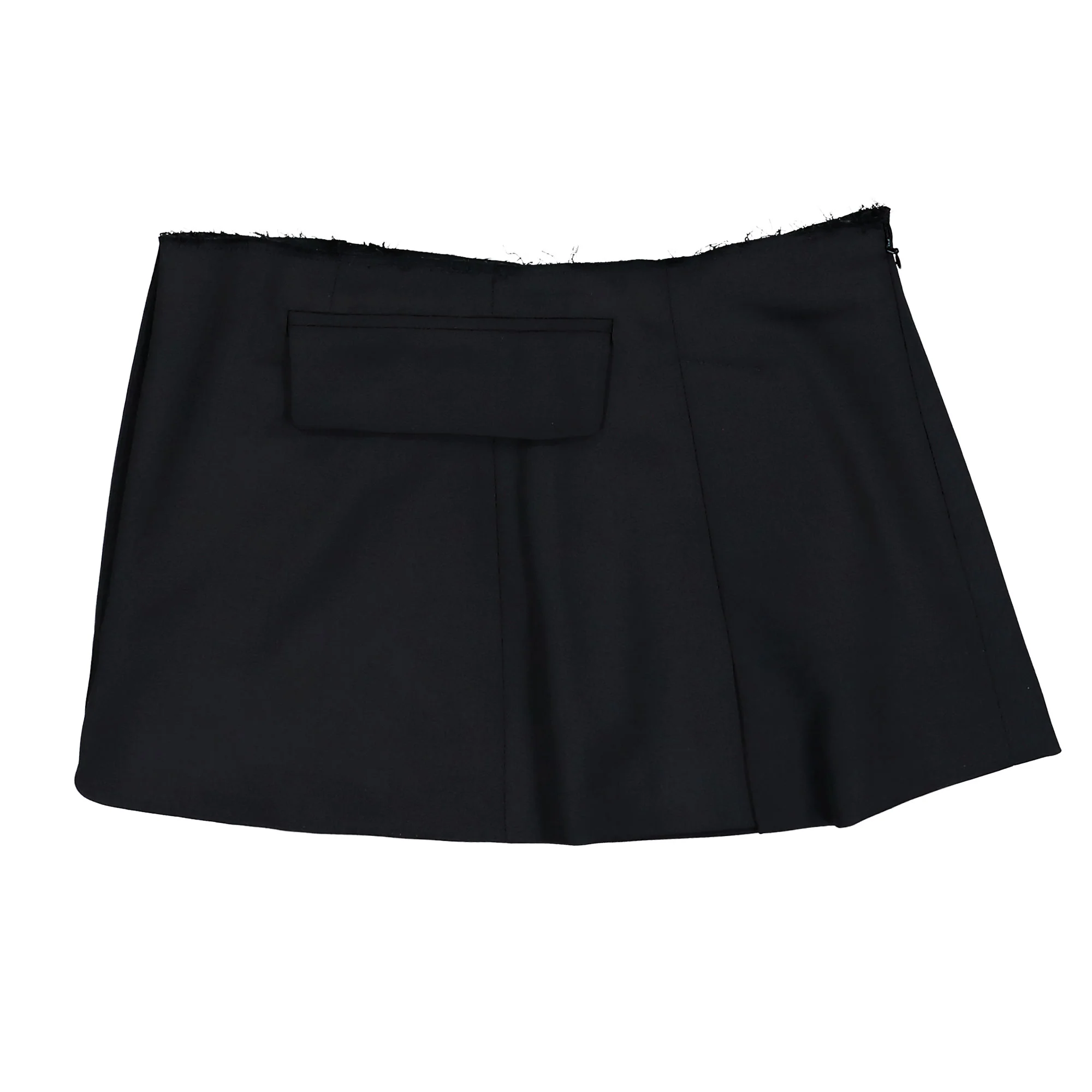 Deconstructed Tailored Mini Skirt - Image 3