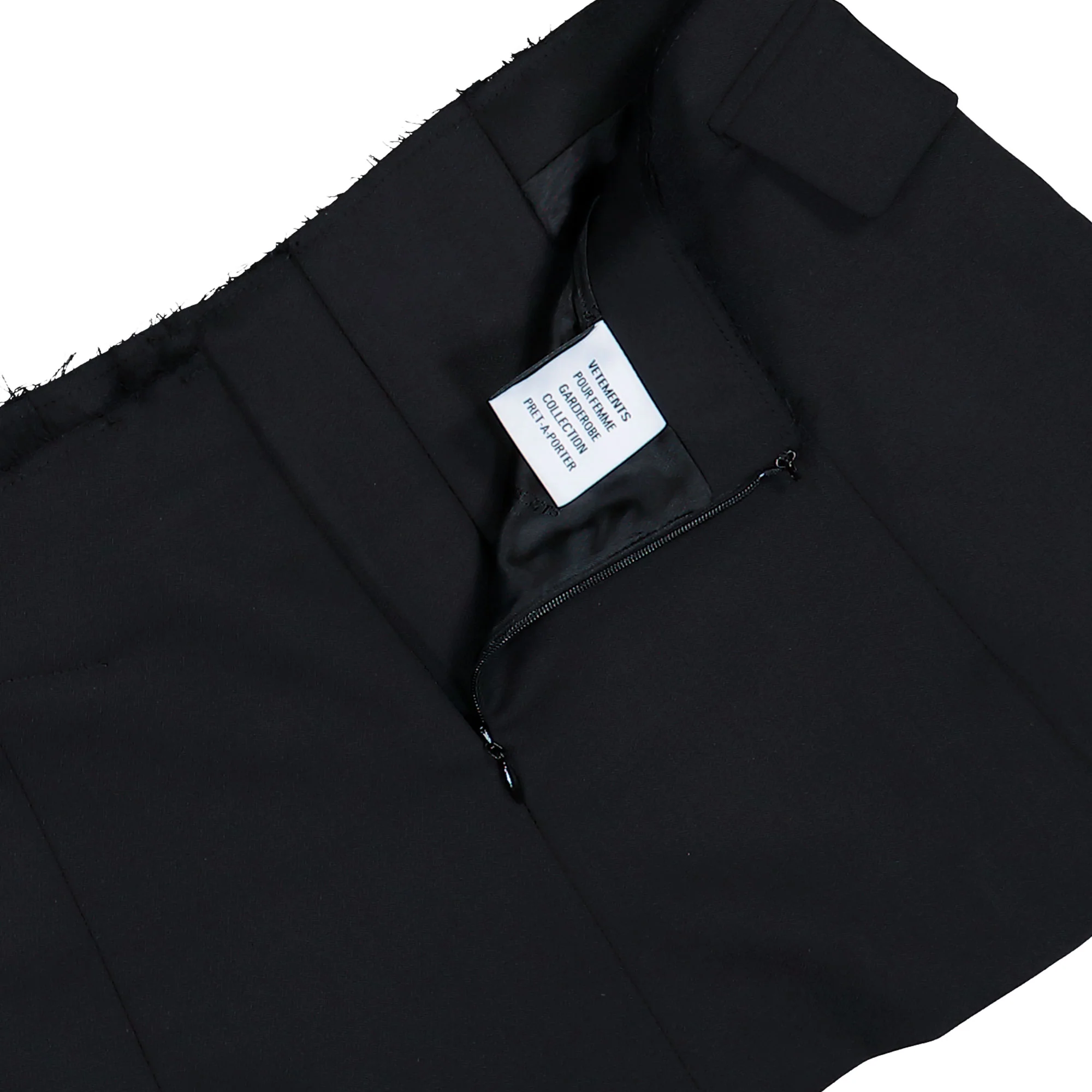 Deconstructed Tailored Mini Skirt - Image 4