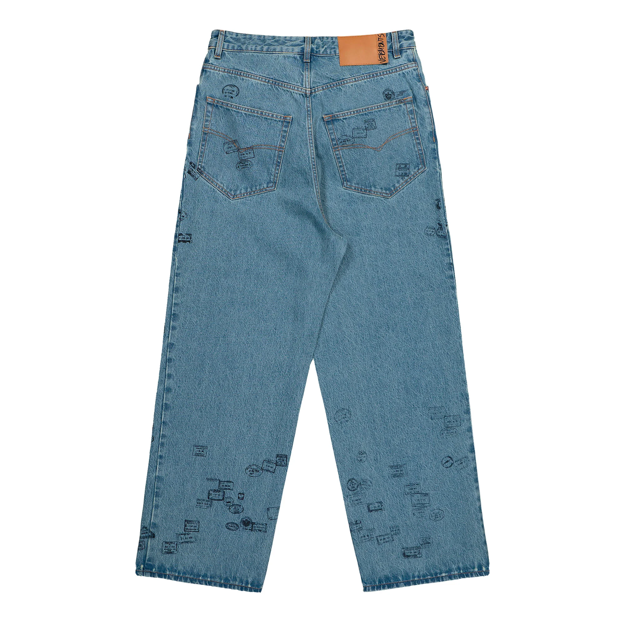 Passport Stamps Jeans - Image 2