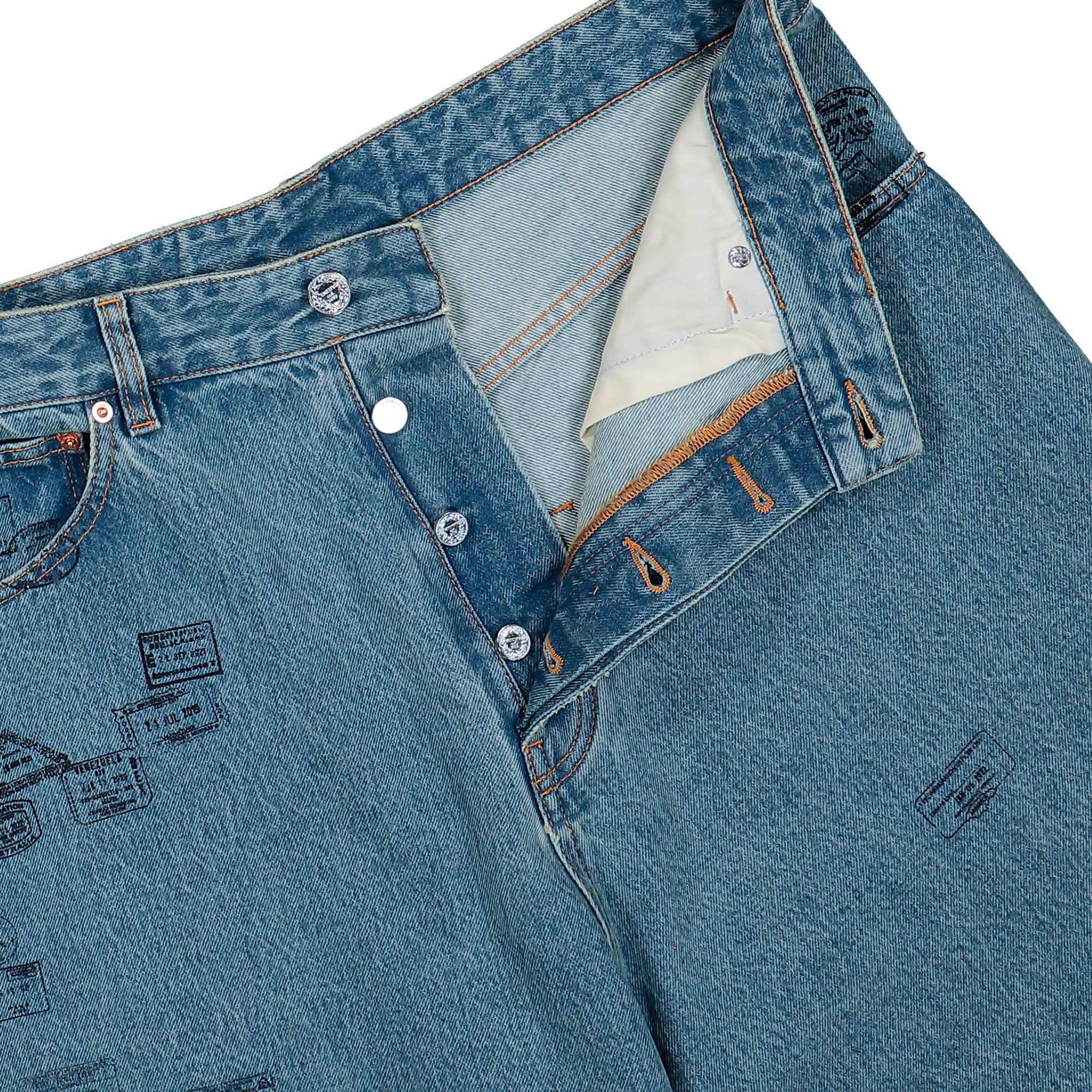Passport Stamps Jeans - Image 4