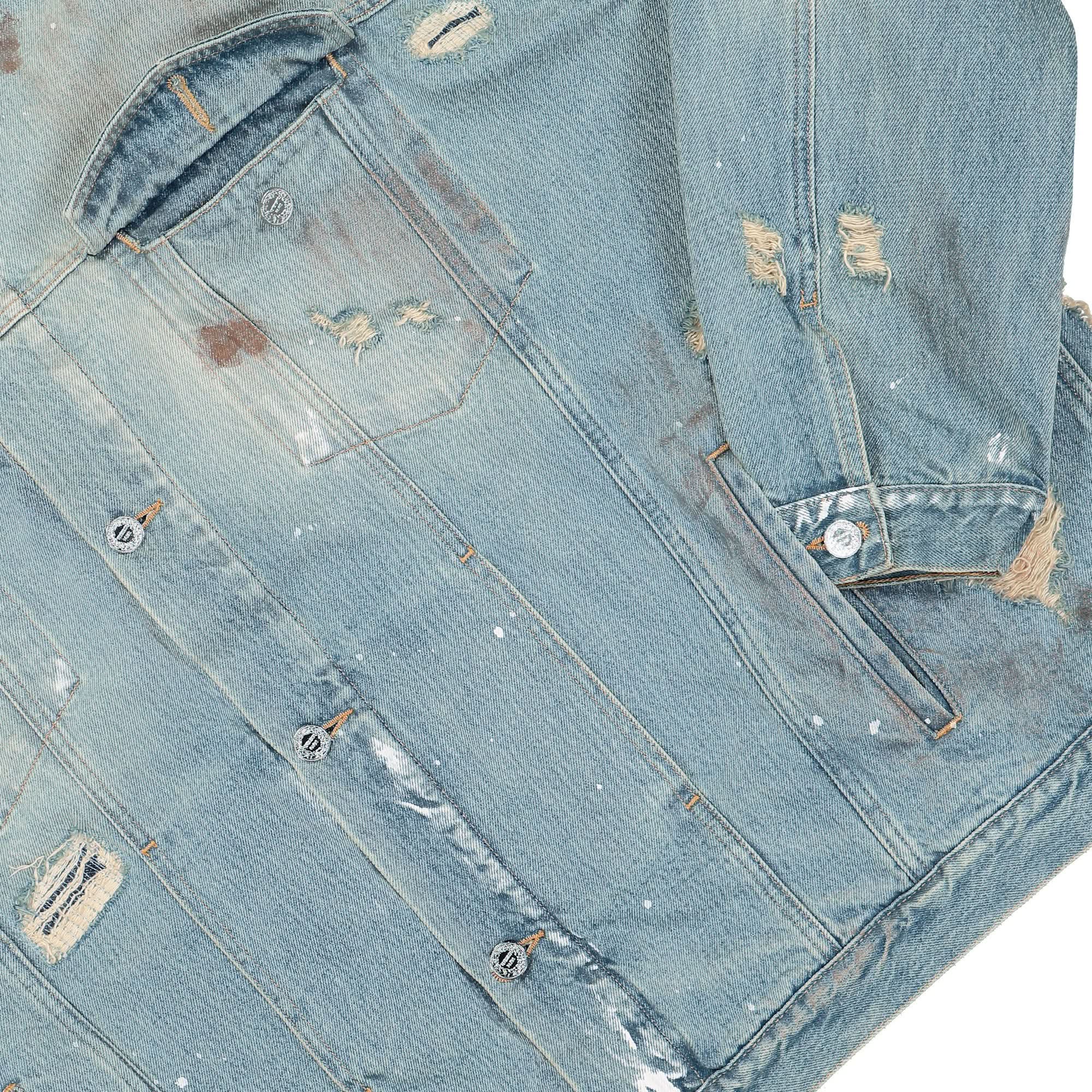 Trashed Denim Jacket - Image 4