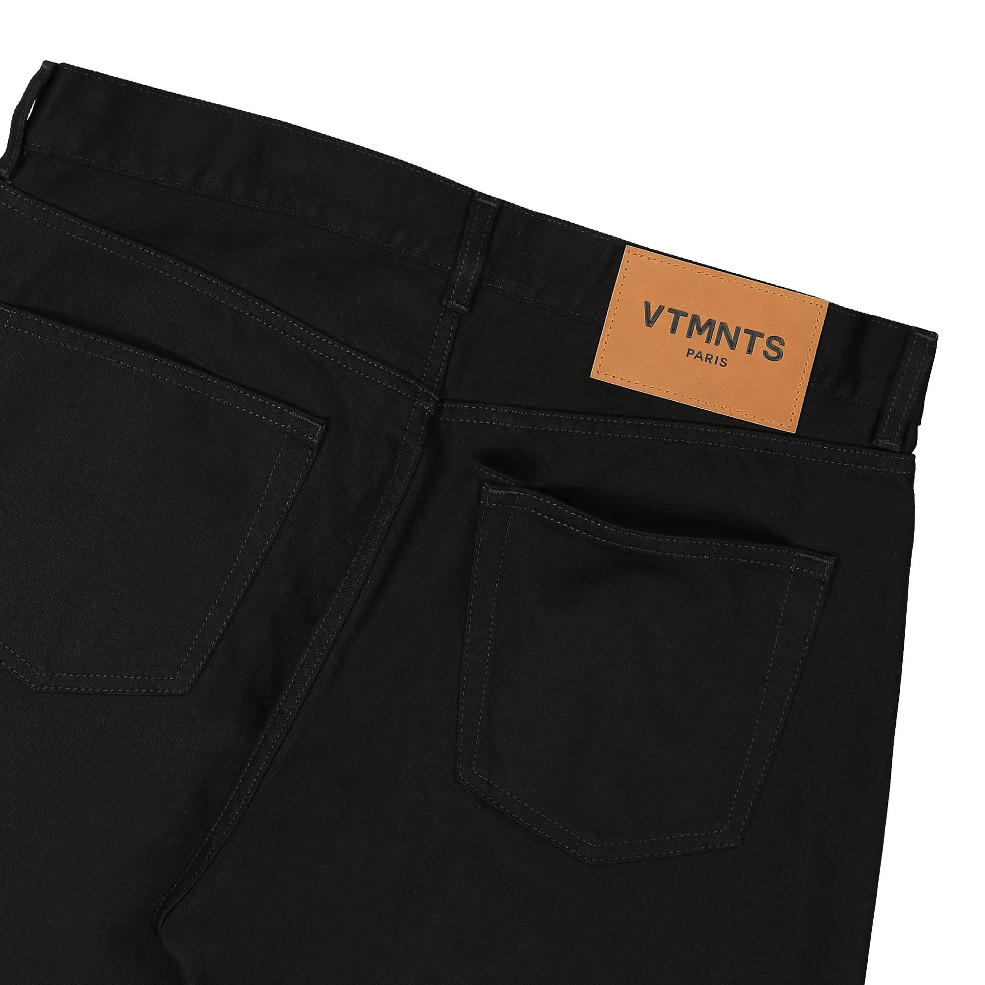 Embroidered VTMNTS Denim Jeans - Image 5
