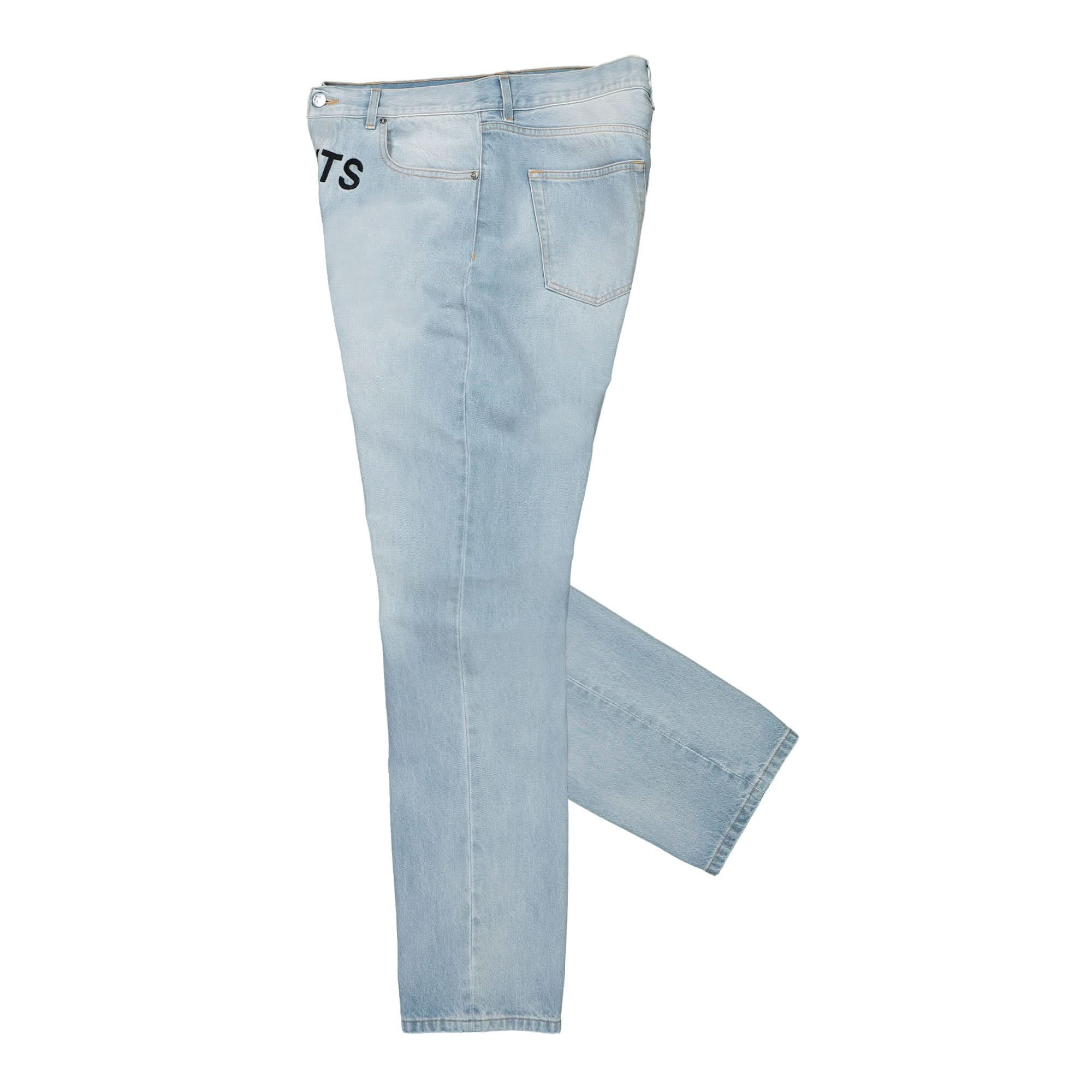 Embroidered VTMNTS Denim Jeans - Image 3