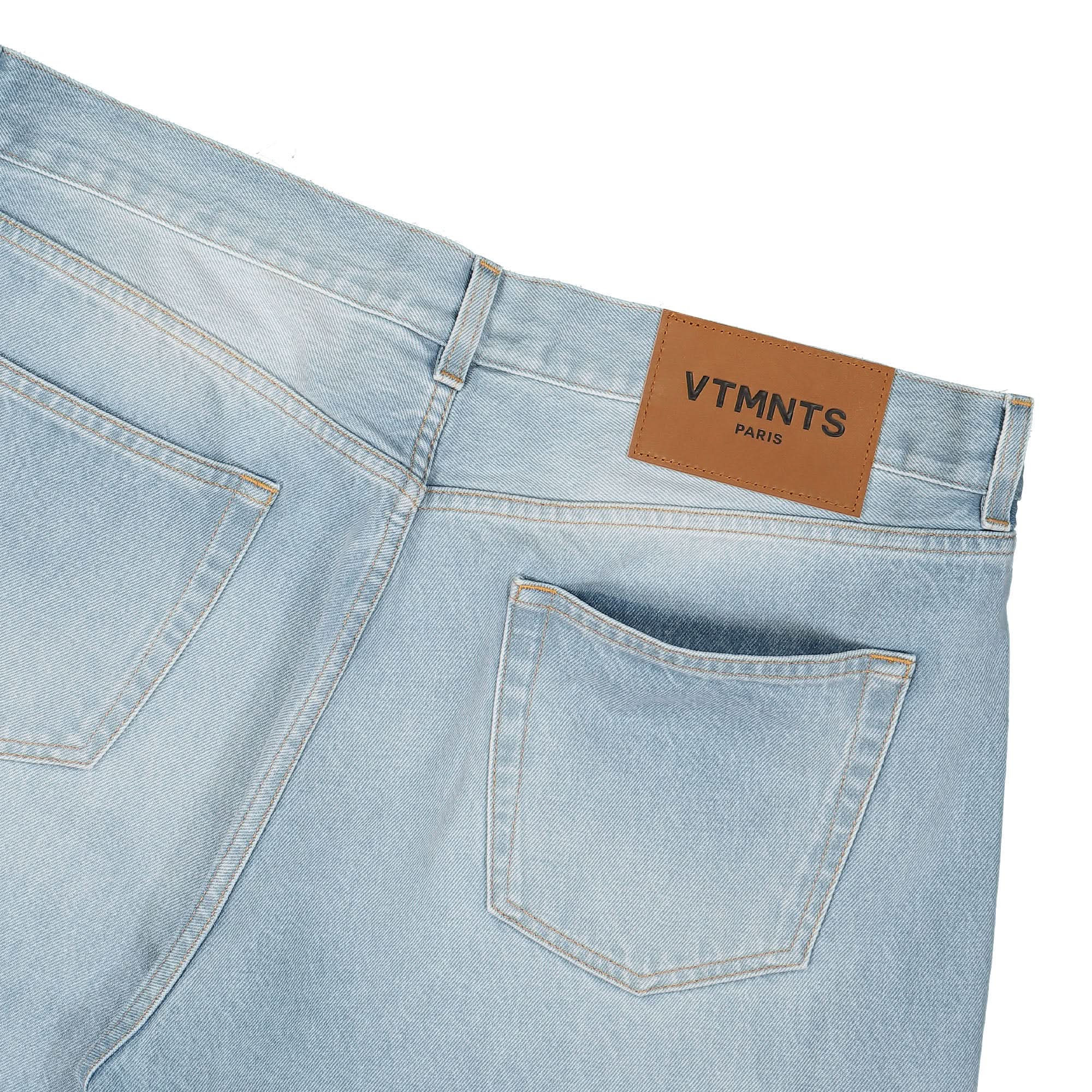 Embroidered VTMNTS Denim Jeans - Image 5