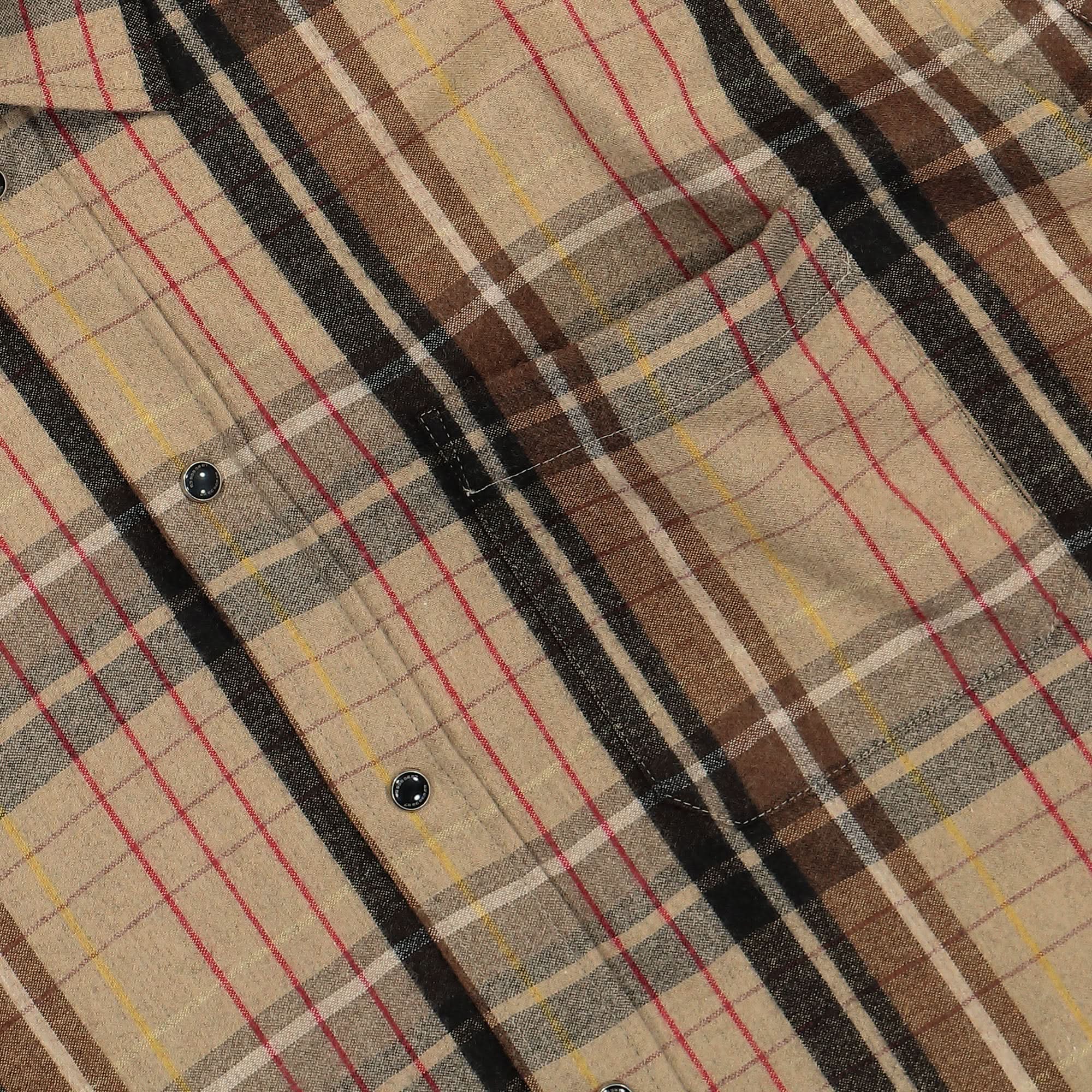Flannel Sleeveless Shirt - Image 5
