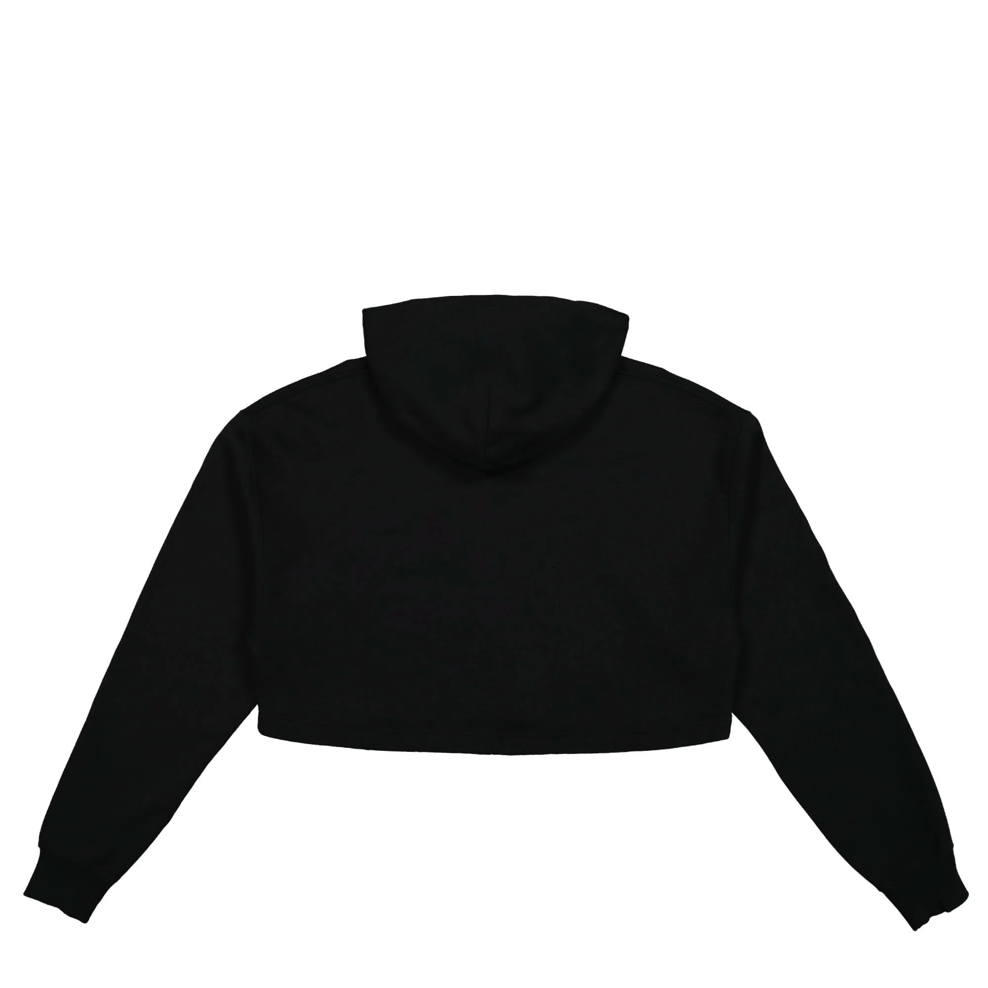 VTMNTS Paris Embroidered Cropped Hoodie - Image 2