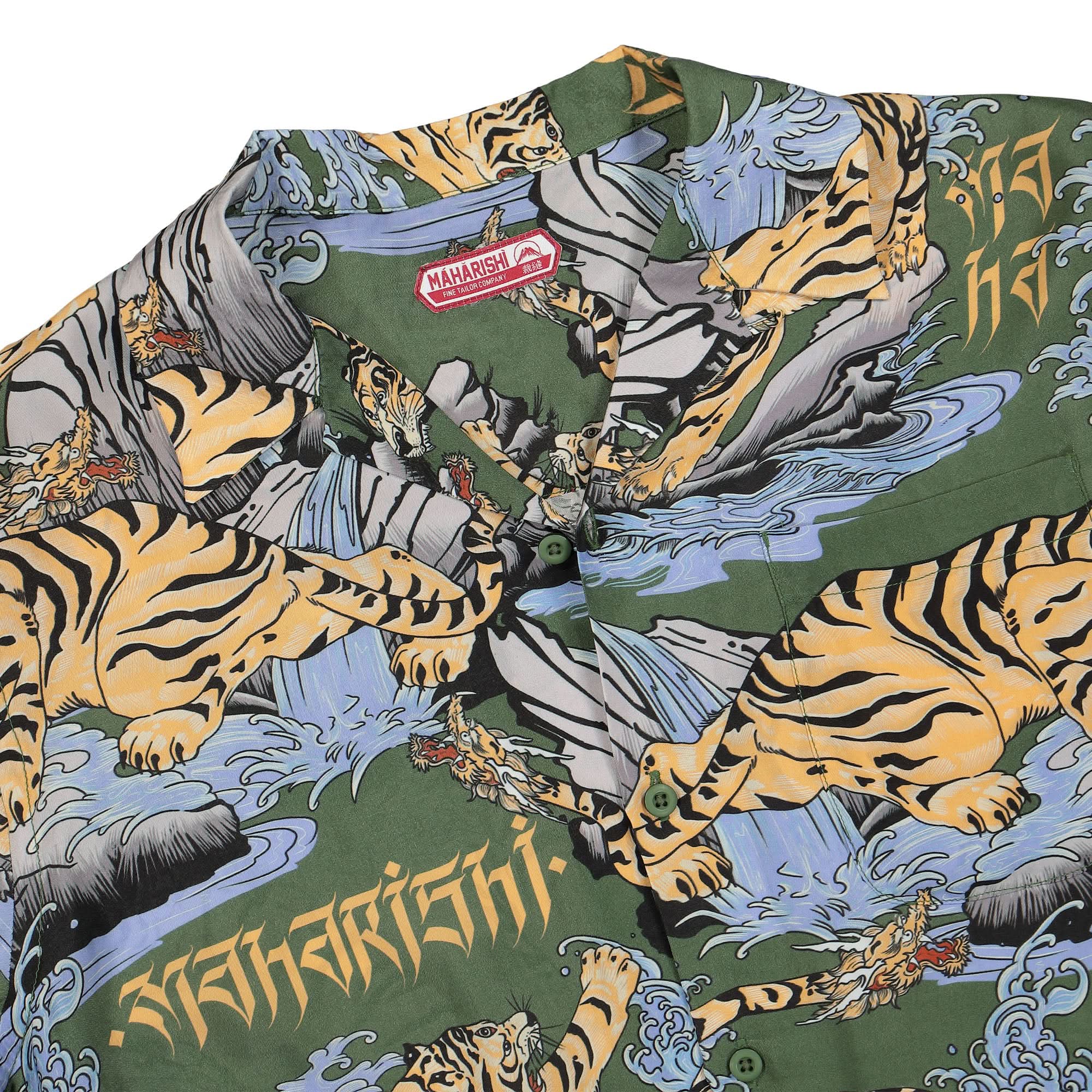 Water Tiger Camp Collar Shirt - Image 3