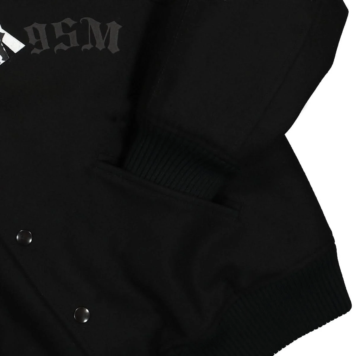Wool Logo Varsity Jacket - Image 4