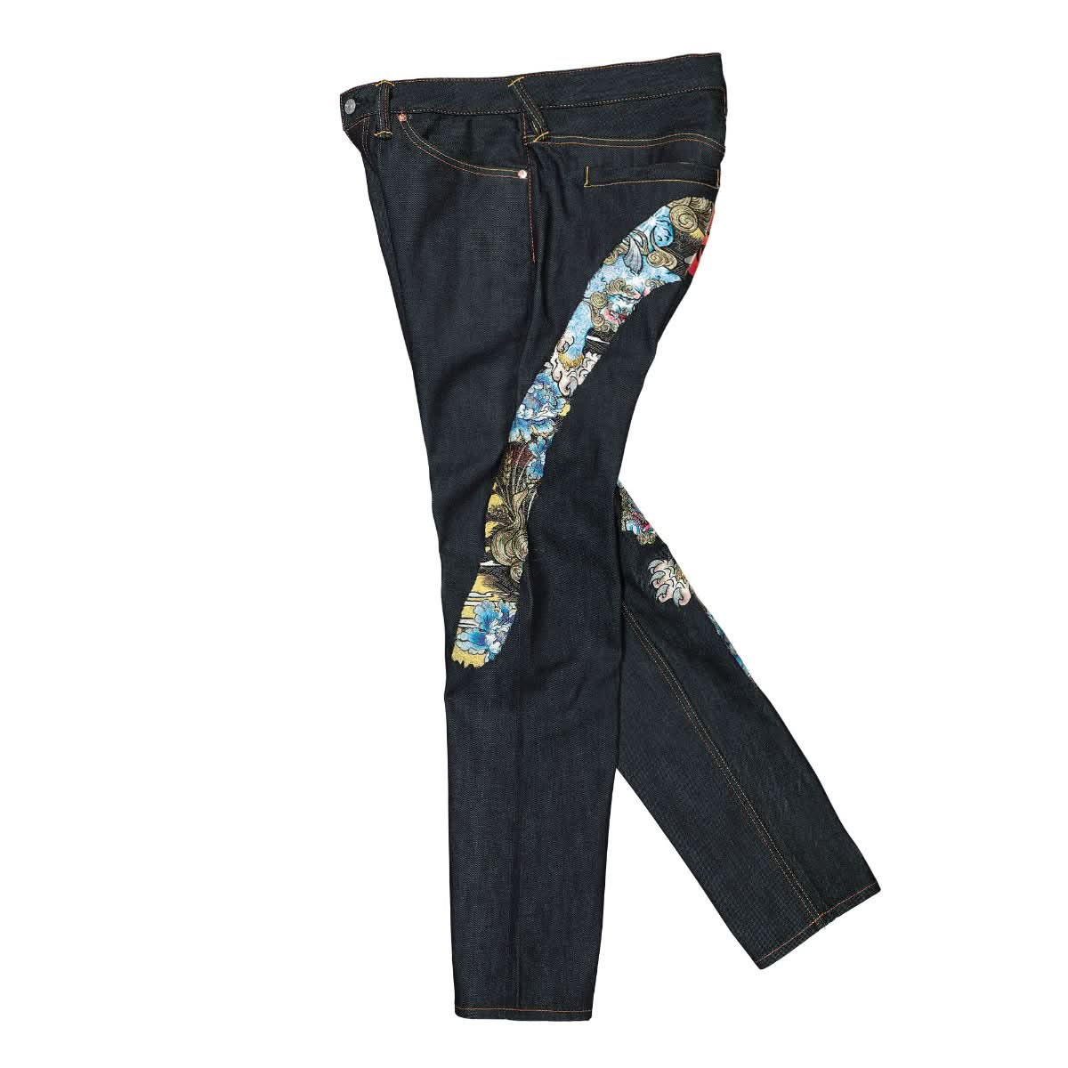 Woven 2017 AO Emb 3D Daicock Jeans - Image 3