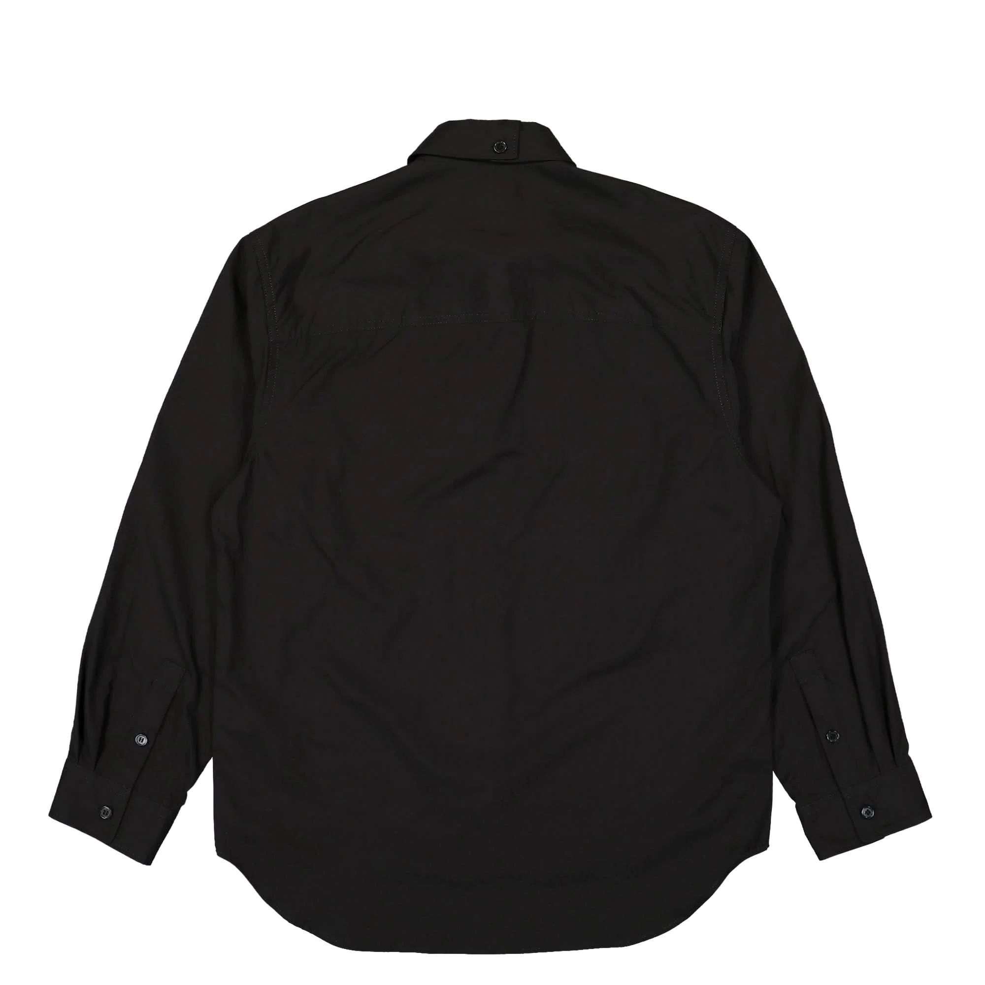 J-Chain Stitch String Collar Shirt - Image 2