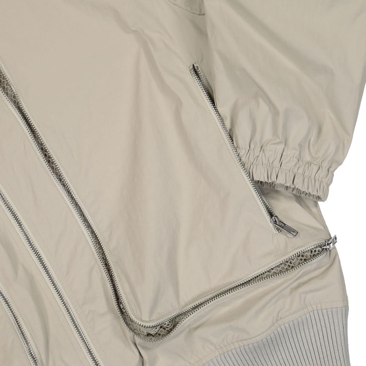 Zip Mesh Bomber Jacket - Image 4